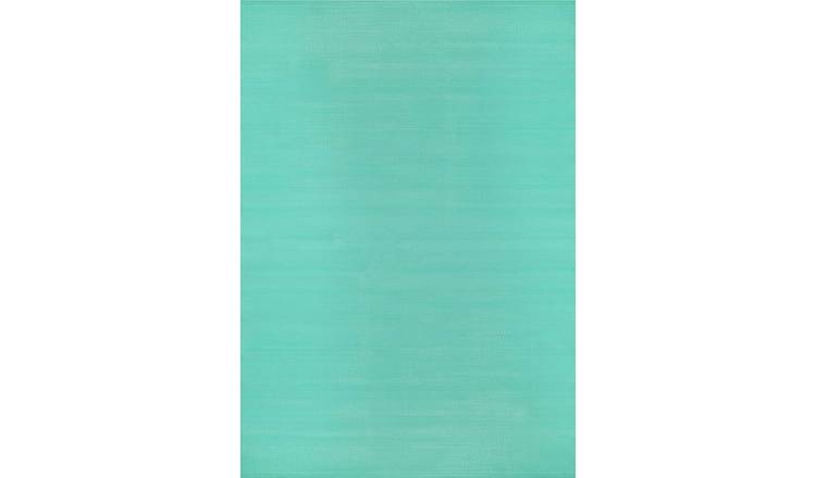 The Rugs Turquoise Urban Reversible Plain Outdoor Rug - 150 x 220cm