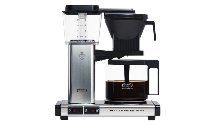 Moccamaster KBG Select Filter Coffee Machine - Polished Silver