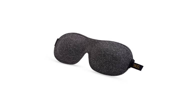 SMUG Contoured 3D Blackout Sleep Mask - Dark Grey Marl