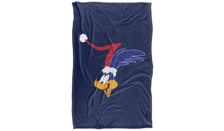 Looney Tunes Road Runner Santa Hat Soft Touch Blanket - 152cm x 127cm
