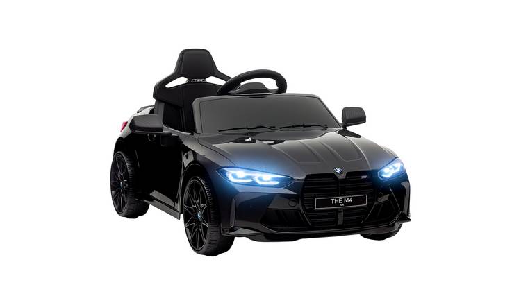 AIYAPLAY BMW M4 12V Remote Control LED 3-5 Years Electric Ride On Car – Black