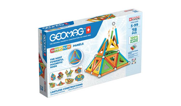 Geomag 78 pieces Supercolor Panels