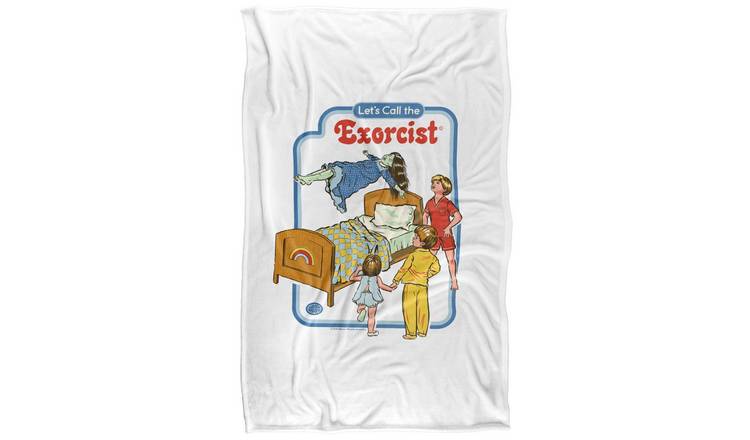 Steven Rhodes Lets Call The Exorcist Soft Touch Blanket - 152cm x 127cm
