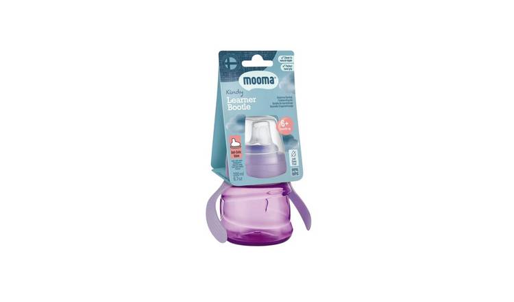 Mooma Kindy Learner Bottle 200 ml - Purple
