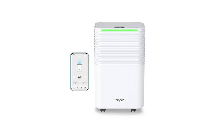 Air Pro 12L WiFi Dehumidifier & Clothes Dryer Mould Remover - White