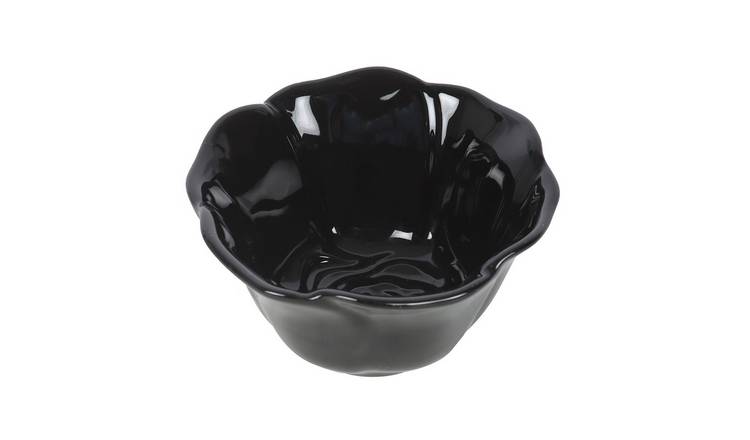 Something Different Rose Trinket Dish - Black