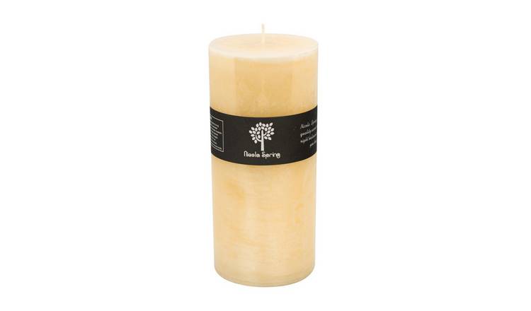 Nicola Spring 130ml Round Vanilla Pillar Candle - Cream