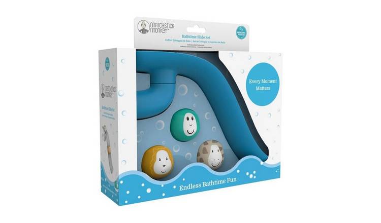 Matchstick Monkey Bathtime Slide Set