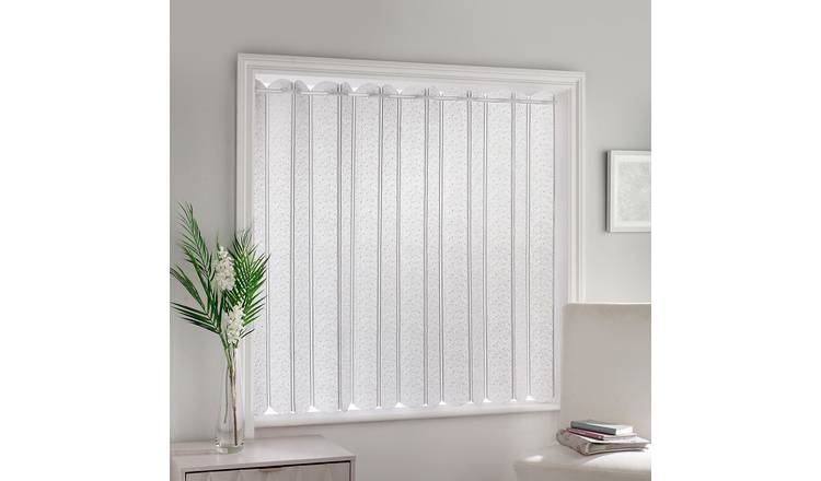 Tyrone Textiles Parma Lace Blind - 183 x 183cm - White
