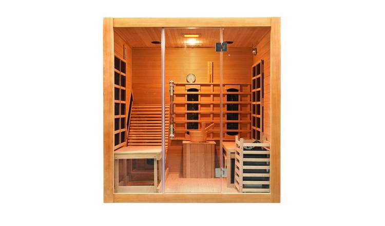 Vidalux 2 - 3 Person 'Relax' Hybrid Sauna With Traditional & Full Spectrum Heat