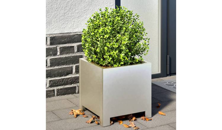 Walplus Stainless Steel Garden Planter V2 - 30 x 30 x 30 cm
