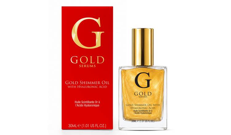 Gold Serums Gold Shimmer Oil with Hyaluronic Acid - 30ml