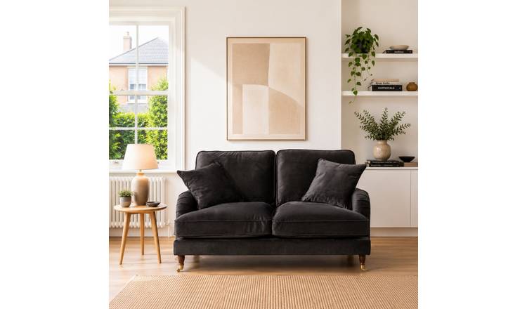 Artemis Home Mackenzie 2 Seat Sofa - Black