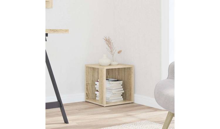 Walplus Engineered Wood Cabinet - Light Oak - 33 x 33 x 34.5 cm