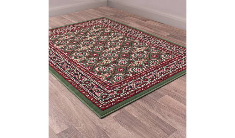 DS Living Venesia Traditional Rug - Green - 150x80cm