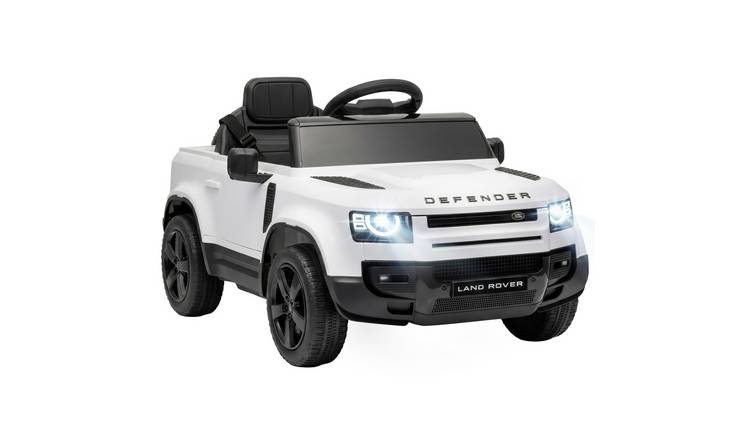 AIYAPLAY Land Rover Defender 12V 3-5 Years Remote Control Ride On Car – White
