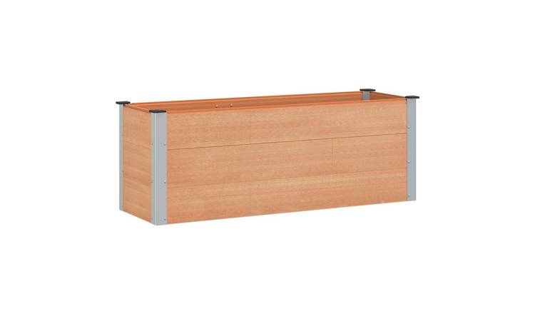 Walplus Raised Garden Bed - Brown - 150 x 50 x 54 cm