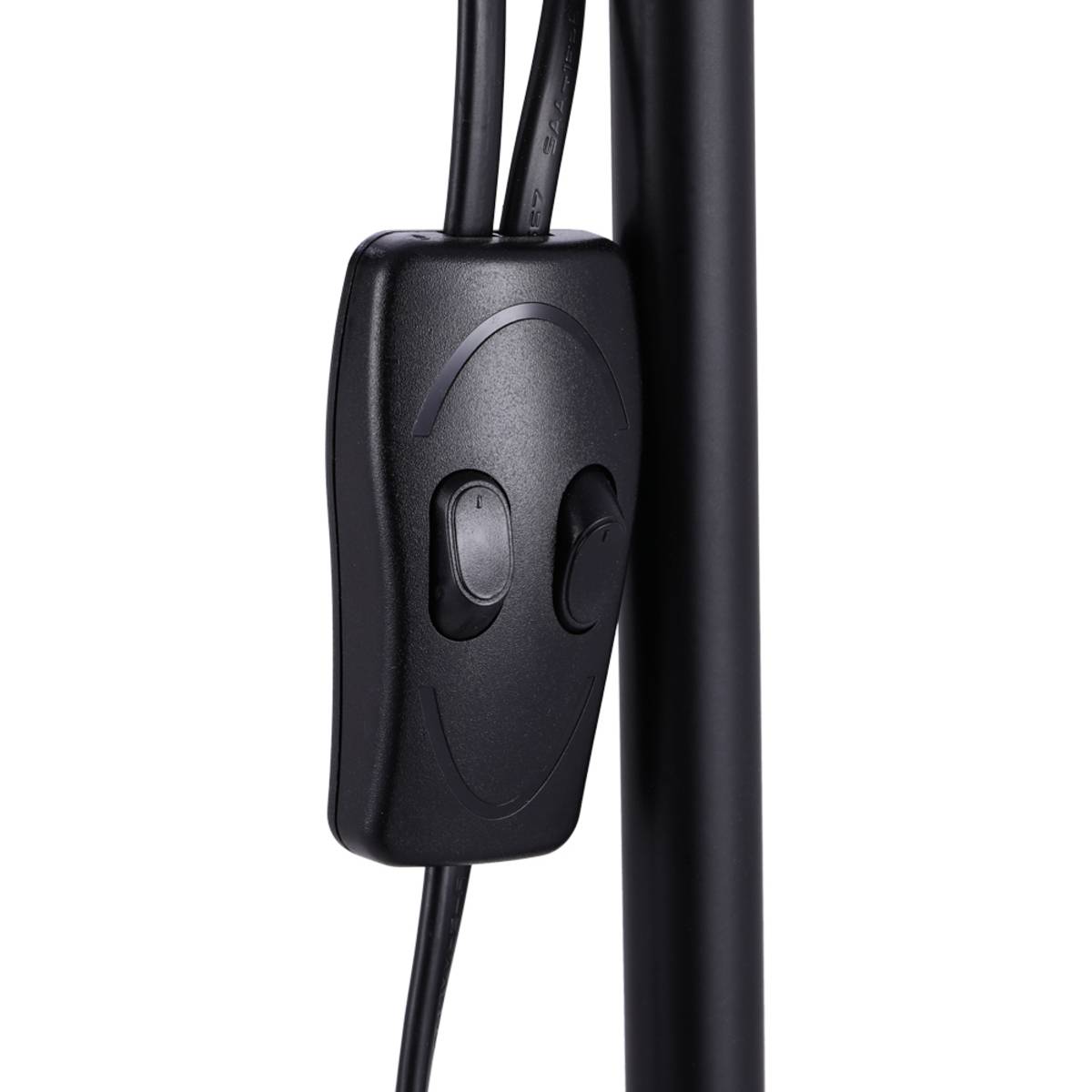 Living and Home Mother and Child Floor Lamp - Black - Image 3