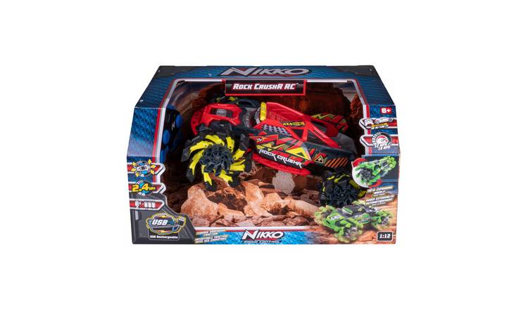 Nikko Rock CrushR Remote Control Car - Red Lightning