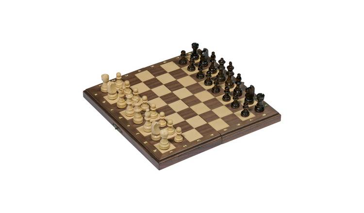 Goki Folding Magnetic Chess Set Board Game