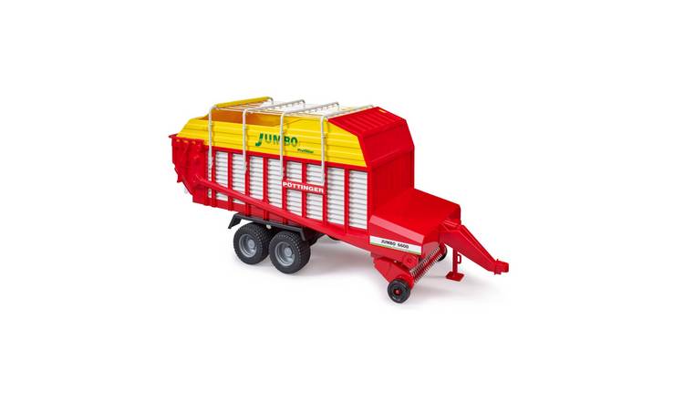 Bruder 1:16 Pöttinger Jumbo 6600 Profiline Forage Trailer - Red
