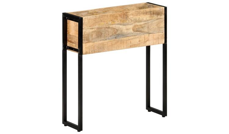 Walplus Wood Garden Planter - 60 x 20 x 68 cm