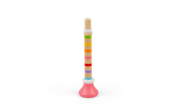 Bigjigs Toys  Trumpet - Pink - 18 Months +