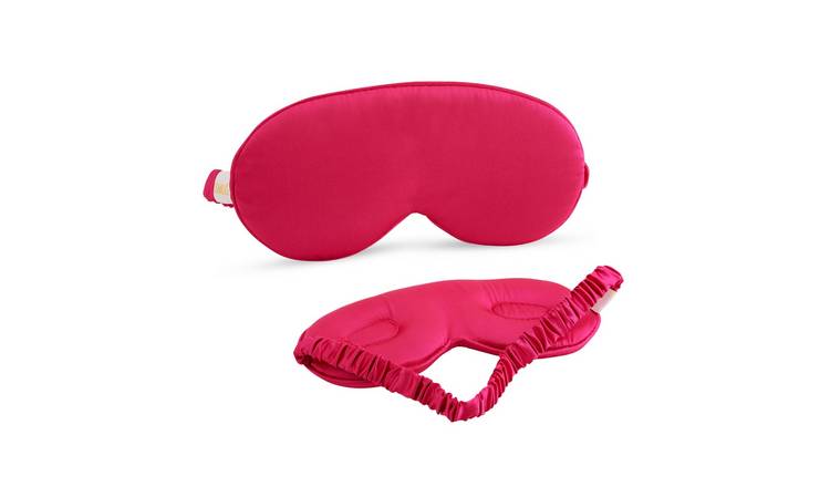 SMUG Cloud Padded Satin Sleep Mask - Scarlett