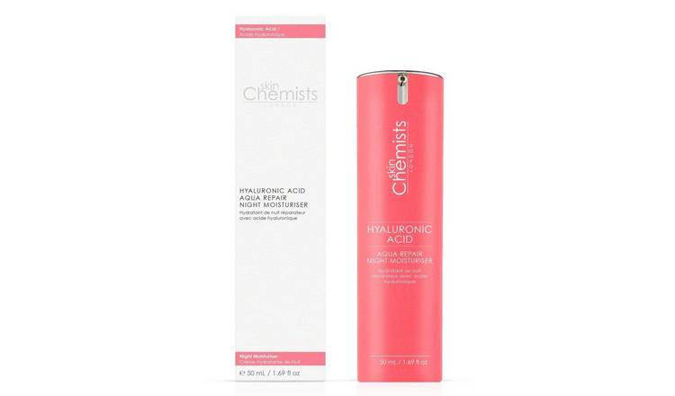 skinChemists Hyaluronic Acid Aqua Repair Anti-Ageing Night Moisturiser - 50ml