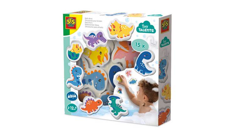 SES Creative Foam Dinosaur Kids Bath Toy