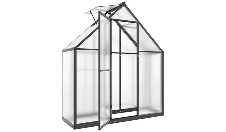 Outsunny Aluminium Greenhouse - Black