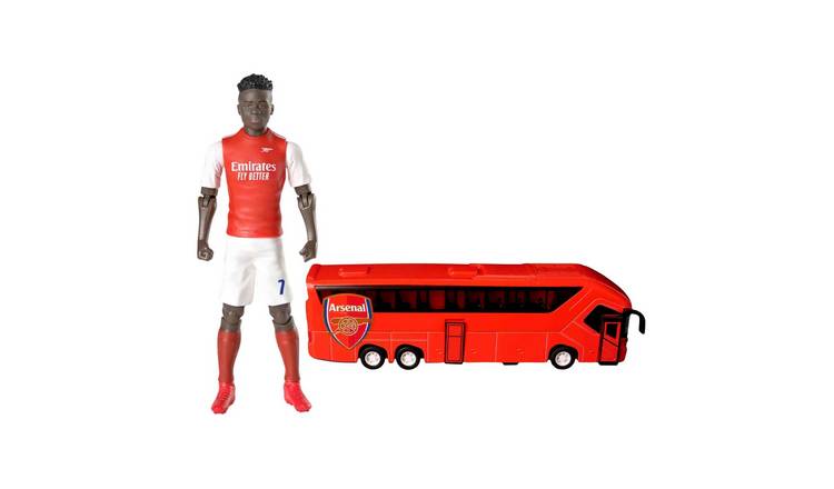 Banbo Toys Saka and Arsenal FC Bus Bundle