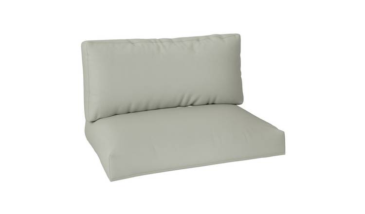 Outsunny 2 Seater Pallet Furniture Cushions Pallet Cushions - Light Grey