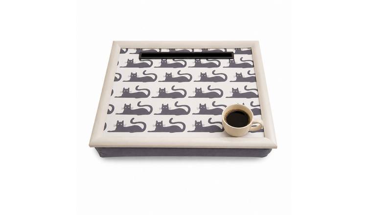 Orsina Portada Black Cat Lap Tray with Ipad Holder