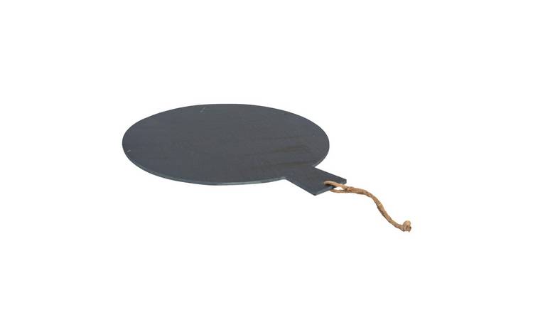 Argon Tableware Round Slate Serving Paddle