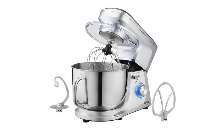 Cooks Professional 7L Stand Mixer with 6 Speeds - Silver