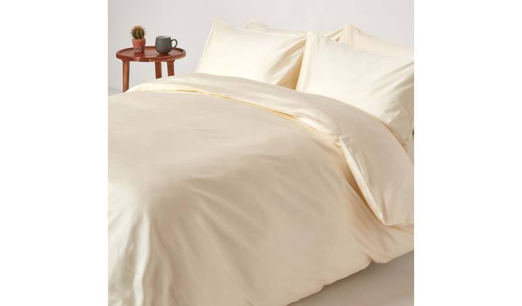 Homescapes Organic Egyptian Cotton Cream Bedding Set - King Size