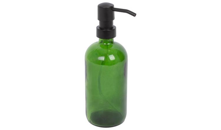 Harbour Housewares Glass Soap Dispenser