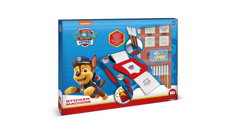 PAW Patrol Sticker Machine by Multiprint – Kids Craft & Stationery Set