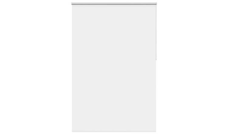 Walplus Polyester No-Drill Blackout Roller Blind - White - 160 x 230 cm