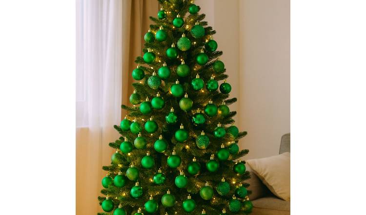 Neo 36PCS Christmas Tree Ornaments Set - Green