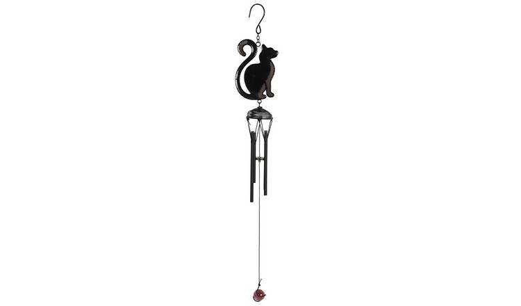 Something Different Cat Windchime - Black