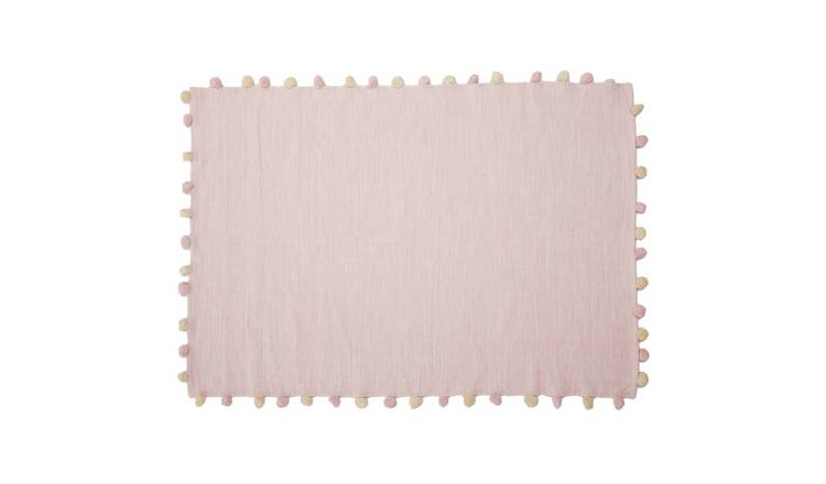 Orsina Pink Kids Rectangular Rug - 120 x 180cm