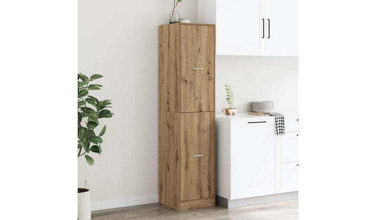 Walplus Engineered Wood Cabinet - Oak - 40 x 41 x 174.5 cm