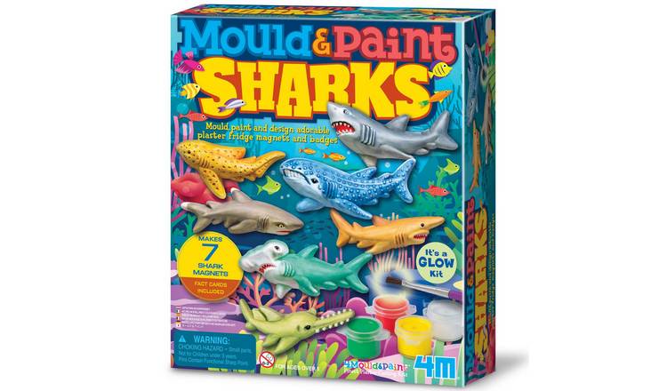 4M Mould & Paint Sharks - 5 Years +