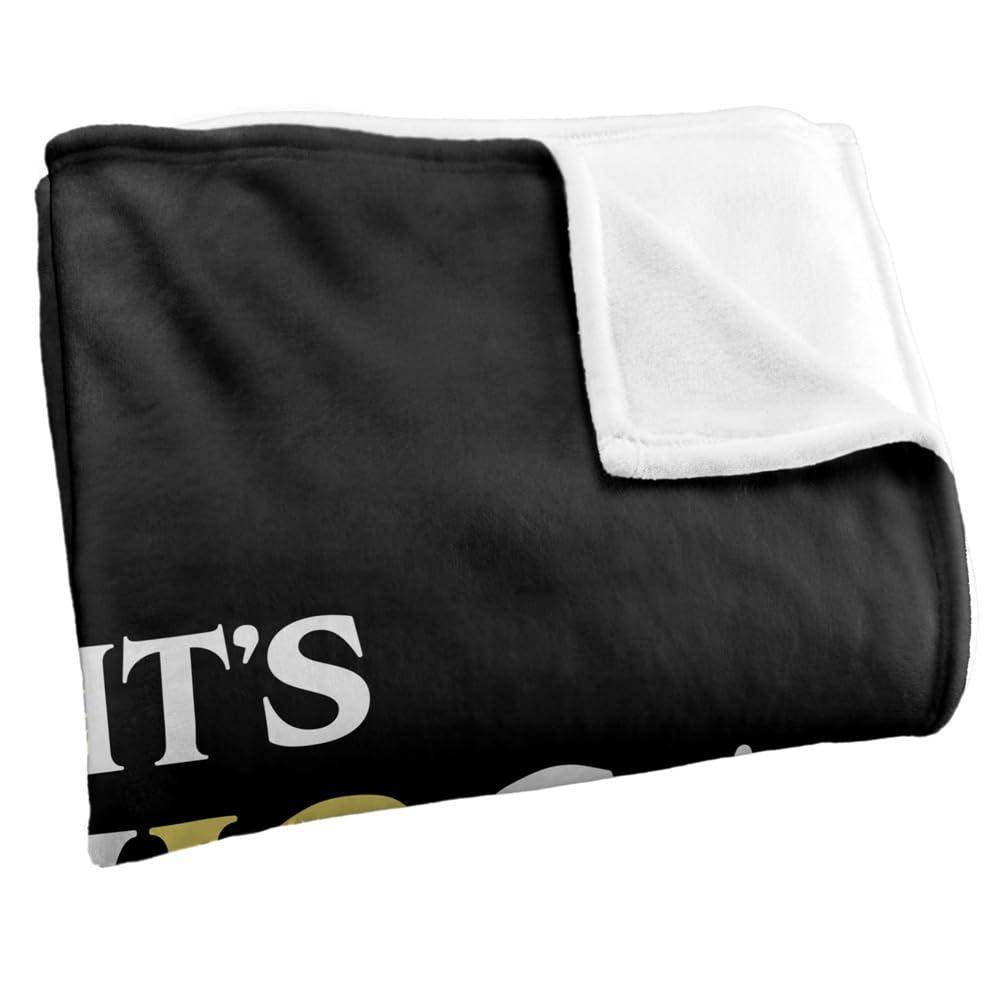 Harry Potter It's Leviosa Not Leviosa Black Blanket - 152cm x 127cm - Image 3