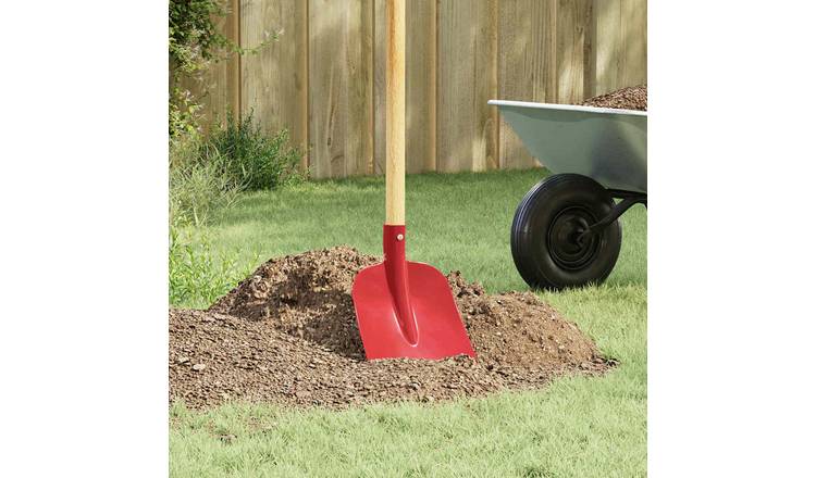Walplus Steel Shovel Head - Red - 24.5 x 32 cm