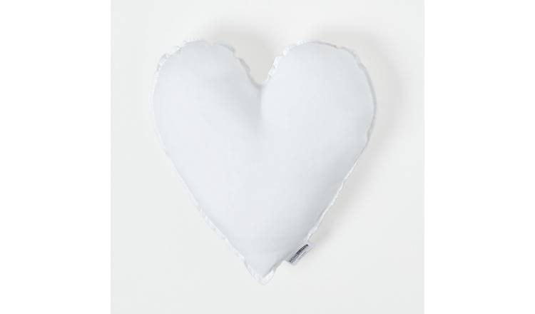 Homescapes Super Microfibre Heart Shaped Cushion Pad Insert - 45 cm