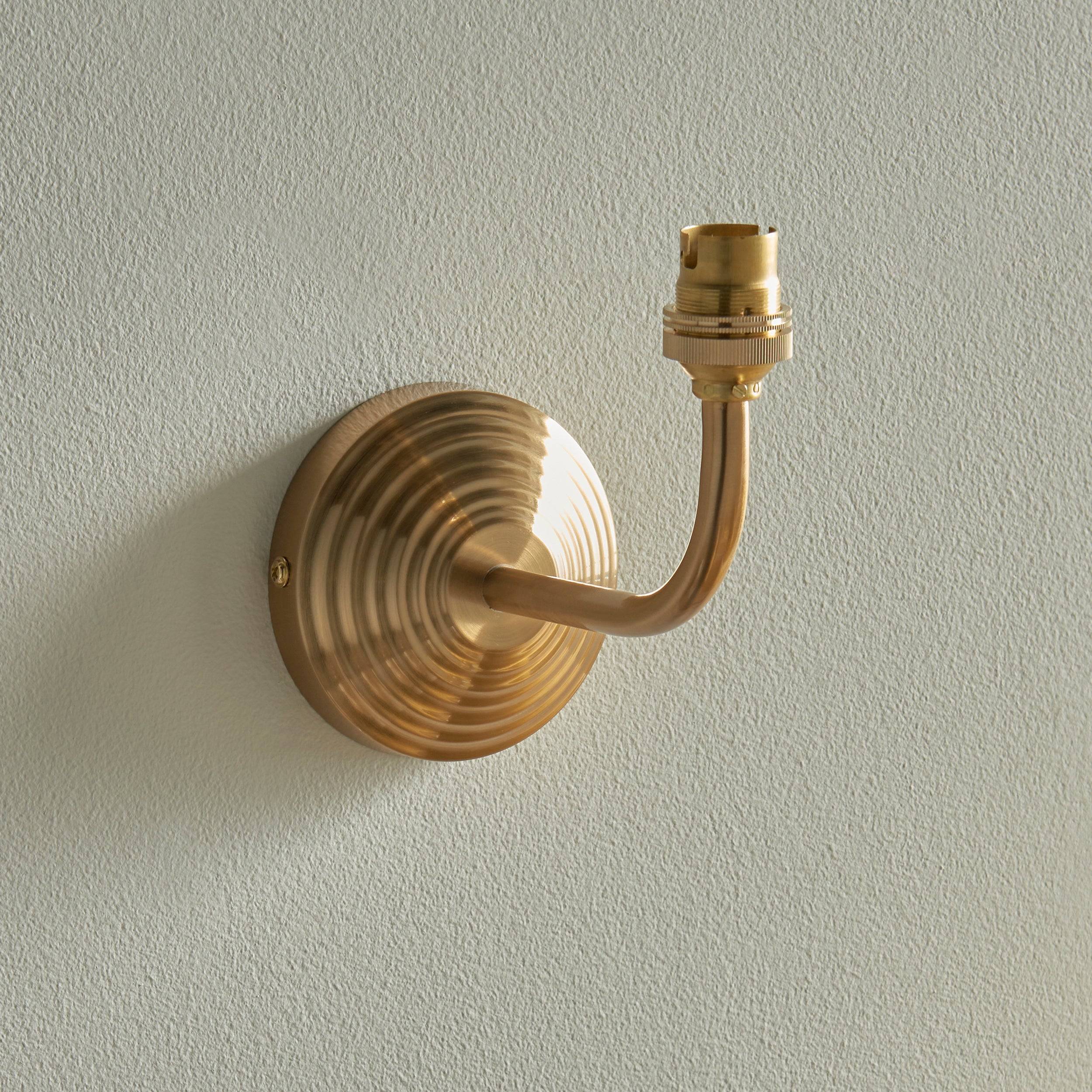 Loops Direct Pack of 2 Steel Dimmable Wall Light - Brushed Aged Brass - Image 6