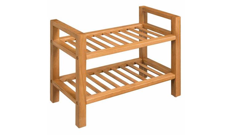 Walplus Shoe Rack - Brown - 50 x 27 x 40 cm